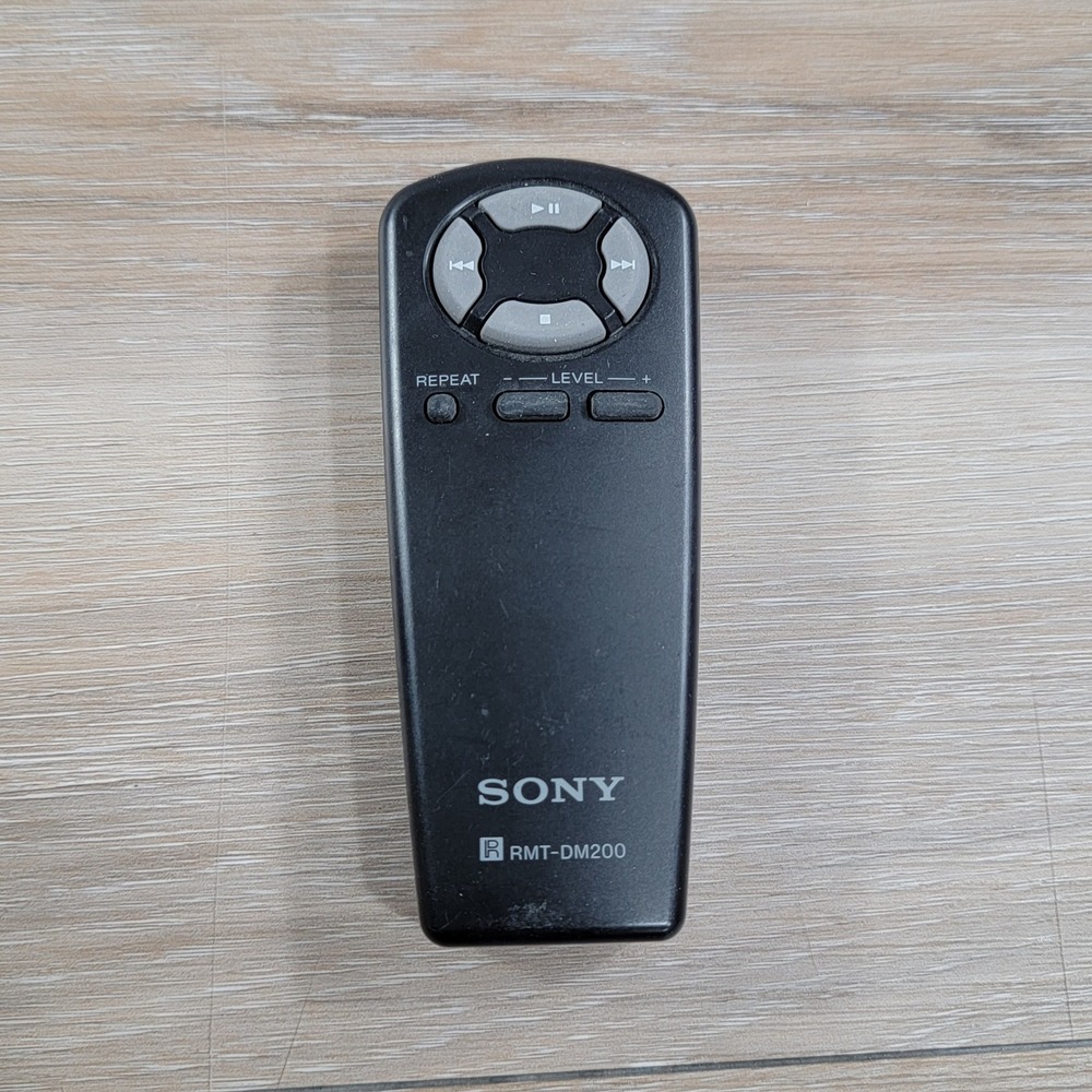 Sony RMT-DM200 Remote Control Genuine OEM Black Audio Media Player Controller